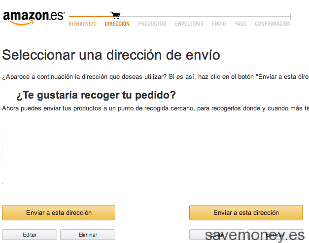 How to buy at Amazon.es