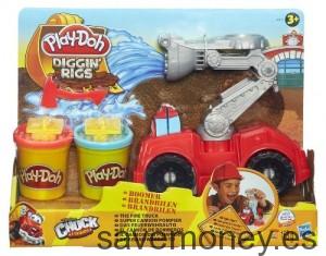 Camión de bomberos de Play-Doh 