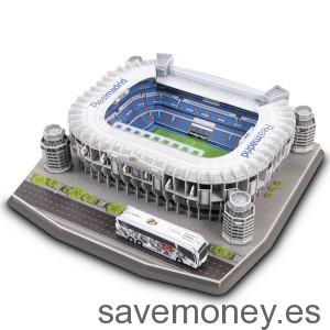 Puzzle  3D del Estadio Santiago Bernabéu de Real Madrid C. F. 