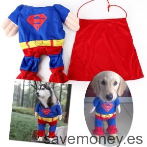 Disfraz de superman para perro