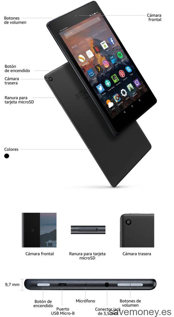 Nueva Tablet de Amazon Fire HD 8