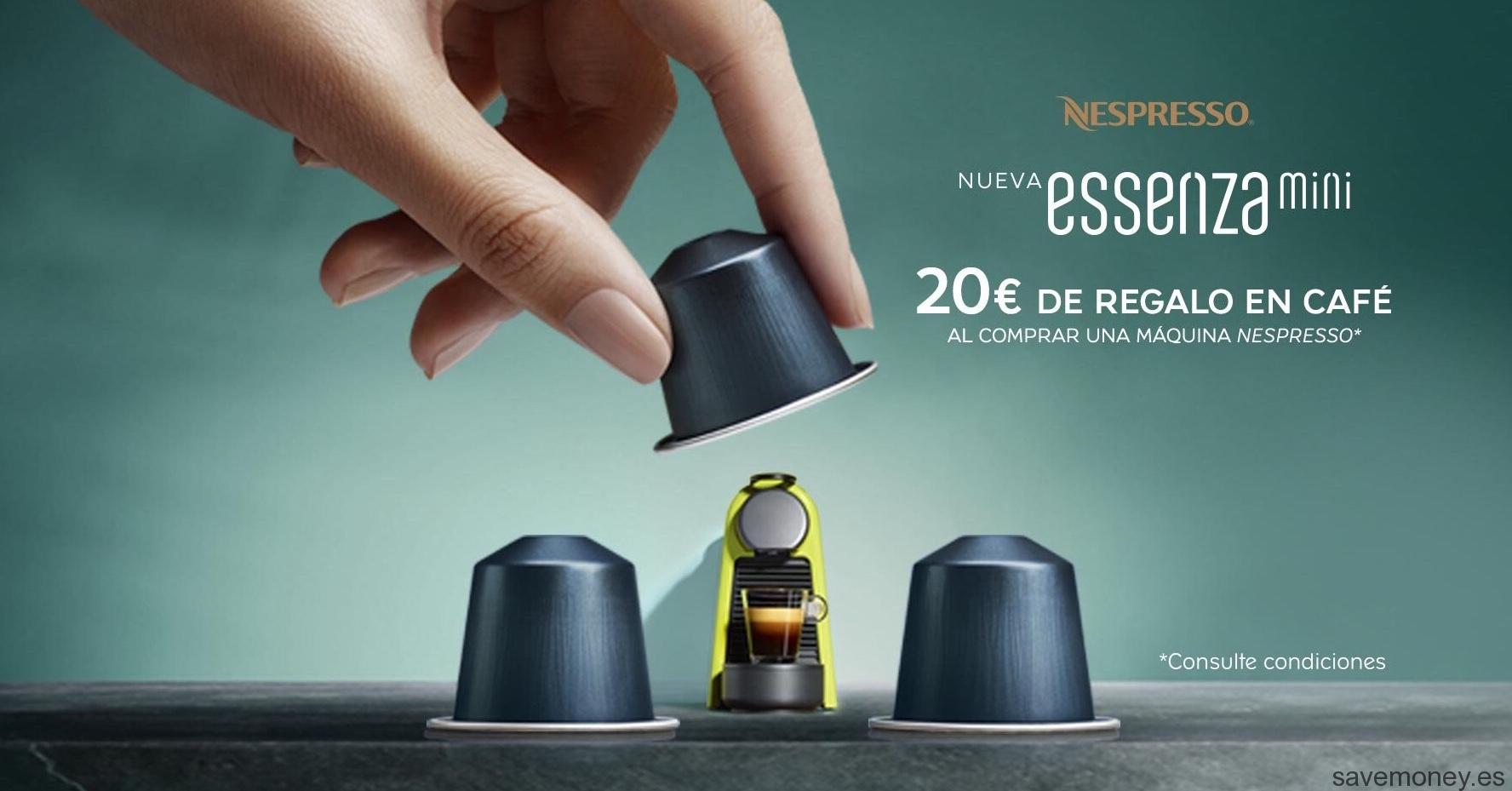 Promocion Nespresso: 20€ de Regalo en Capsulas Nespresso