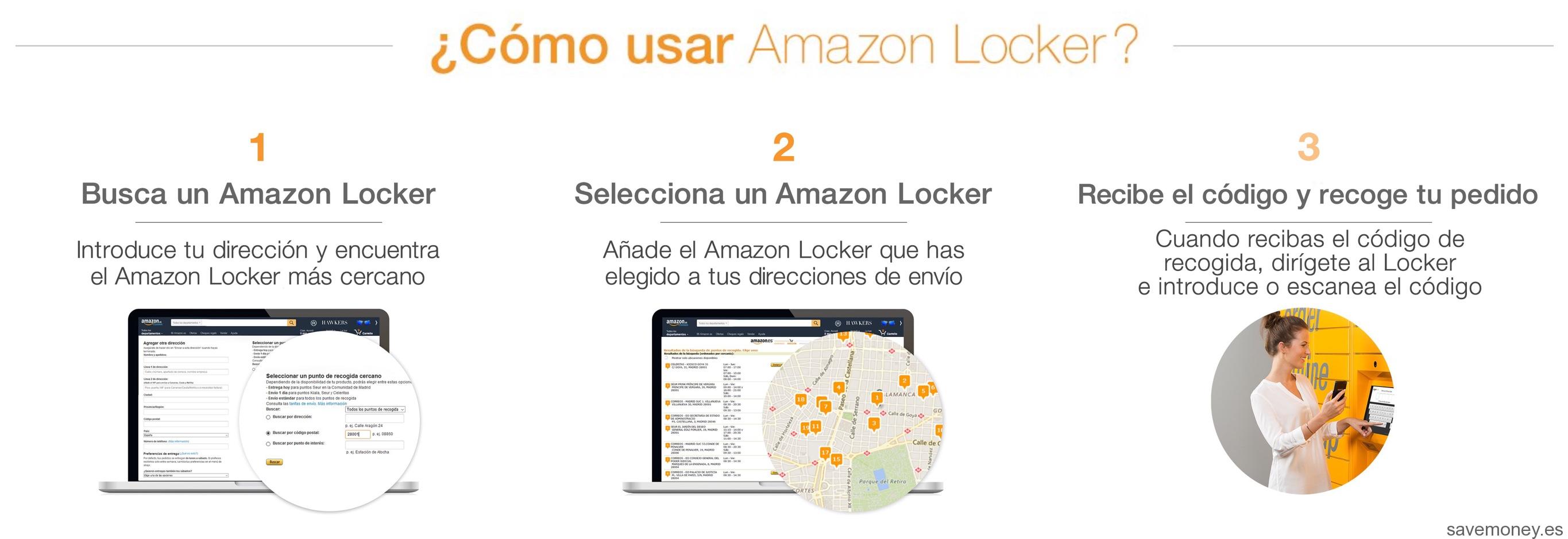 Novedades Amazon: Taquillas Amazon Lockers
