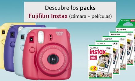 Ofertas Amazon: Packs Fujifilm Instax