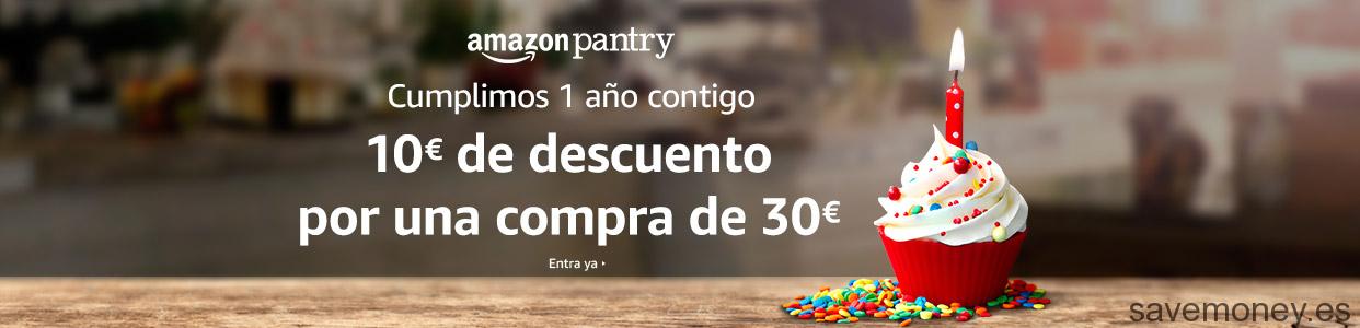Promocion Amazon Pantry: Consigue 10€ de Descuento