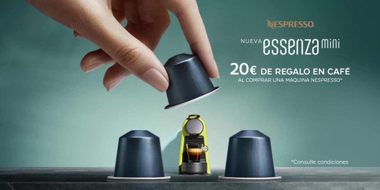Promocion Nespresso: 20€ de Regalo en Capsulas Nespresso
