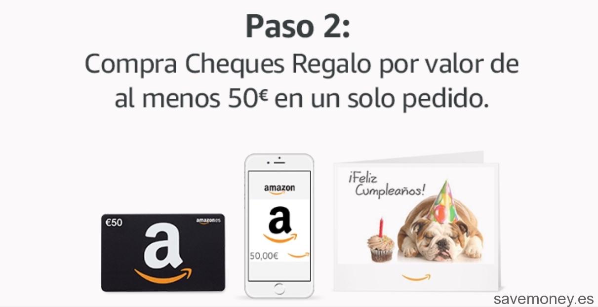 Cheques Regalo Amazon: Promocion de 6€