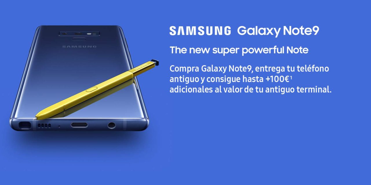Galaxy Note 9: Promoción Amazon