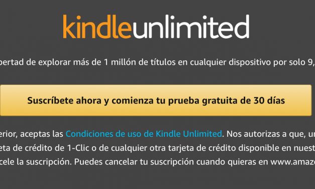 Kindle Unlimited: Pruébalo Gratis