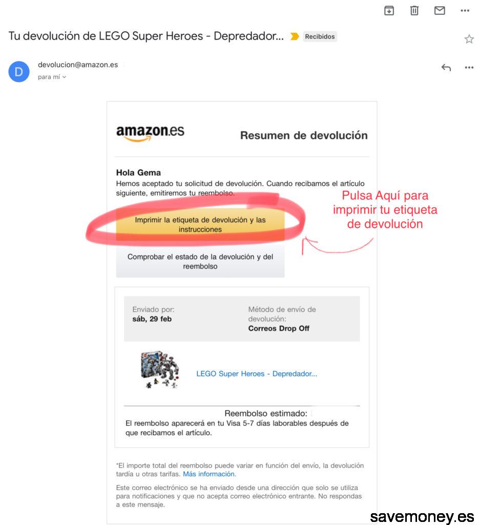 Como hacer una devolución en Amazon
