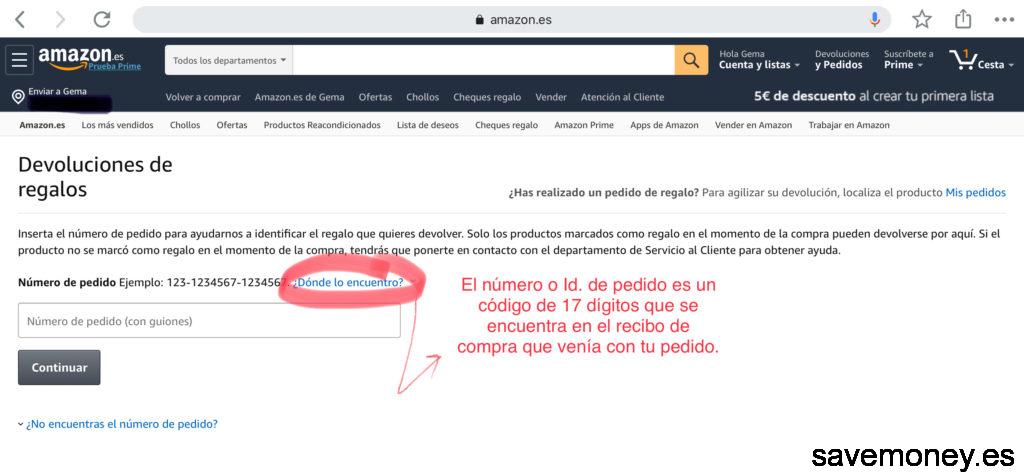 Como hacer una devolución en Amazon