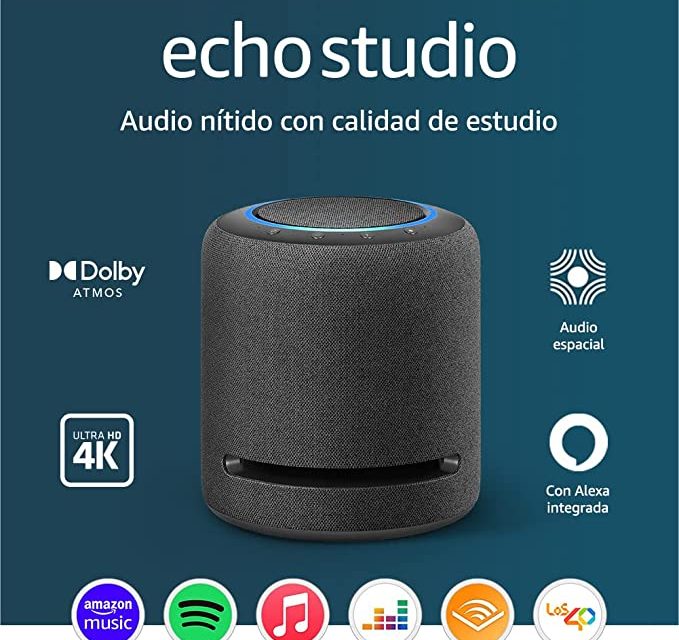 Oferta Altavoz Inteligente Echo Studio