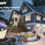 Aplique Luz Solar Exterior con Sensor de Movimiento