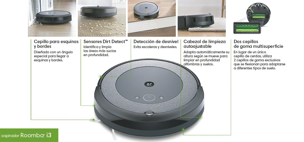 Oferta robot aspirador Roomba i3+