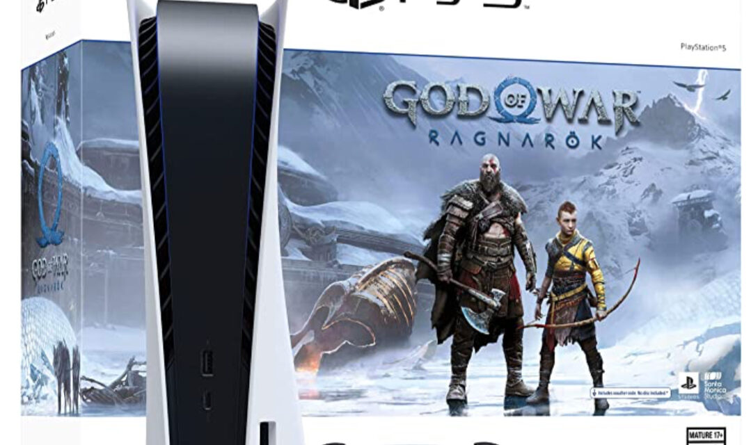 Consola PS5 con Disco + Juego God of War Ragnarok