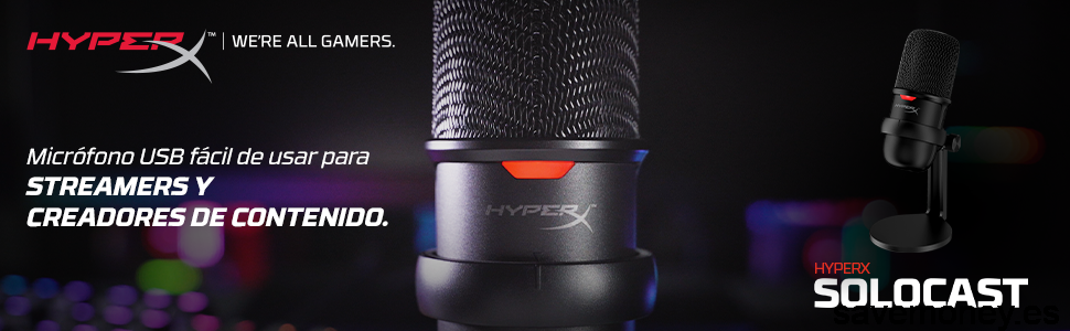 Potencia tu Voz con el micrófono HyperX SoloCast: Descubre la Oferta del 30% de Descuento