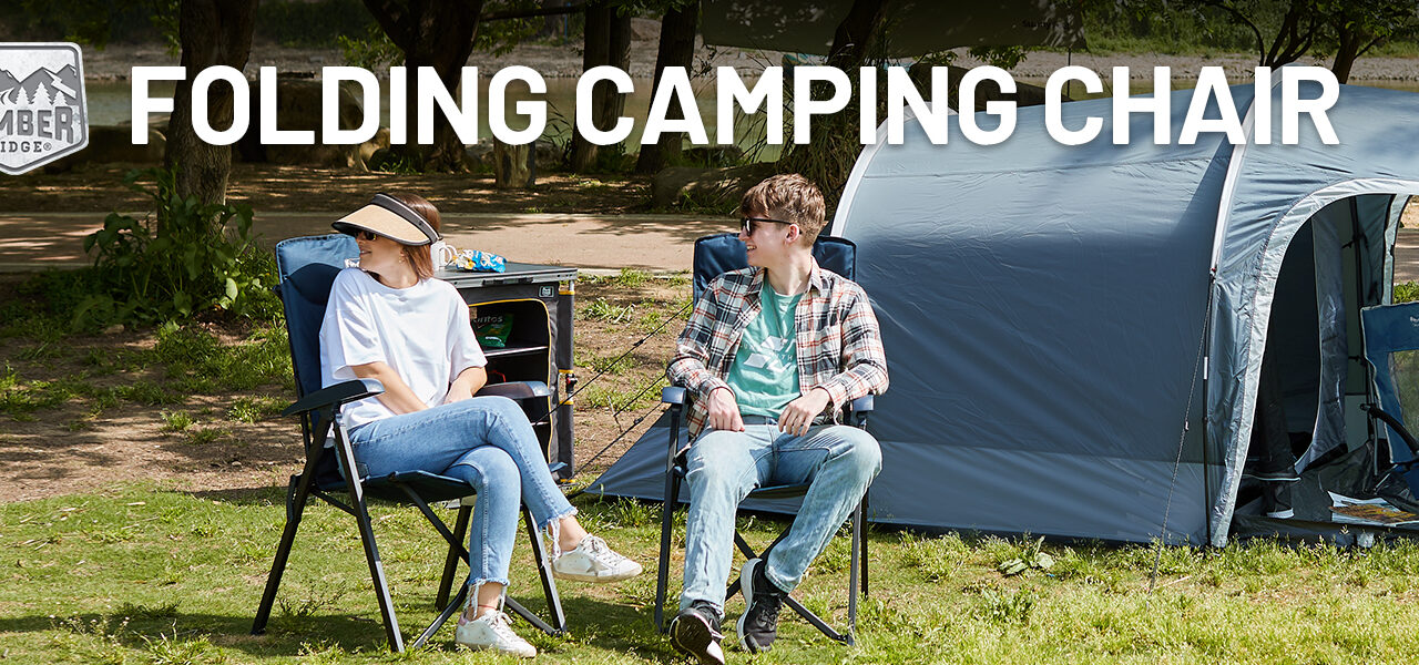 Comodidad y Durabilidad con la Silla de Camping TIMBER RIDGE: ¡Ahora con un 16% de Descuento!