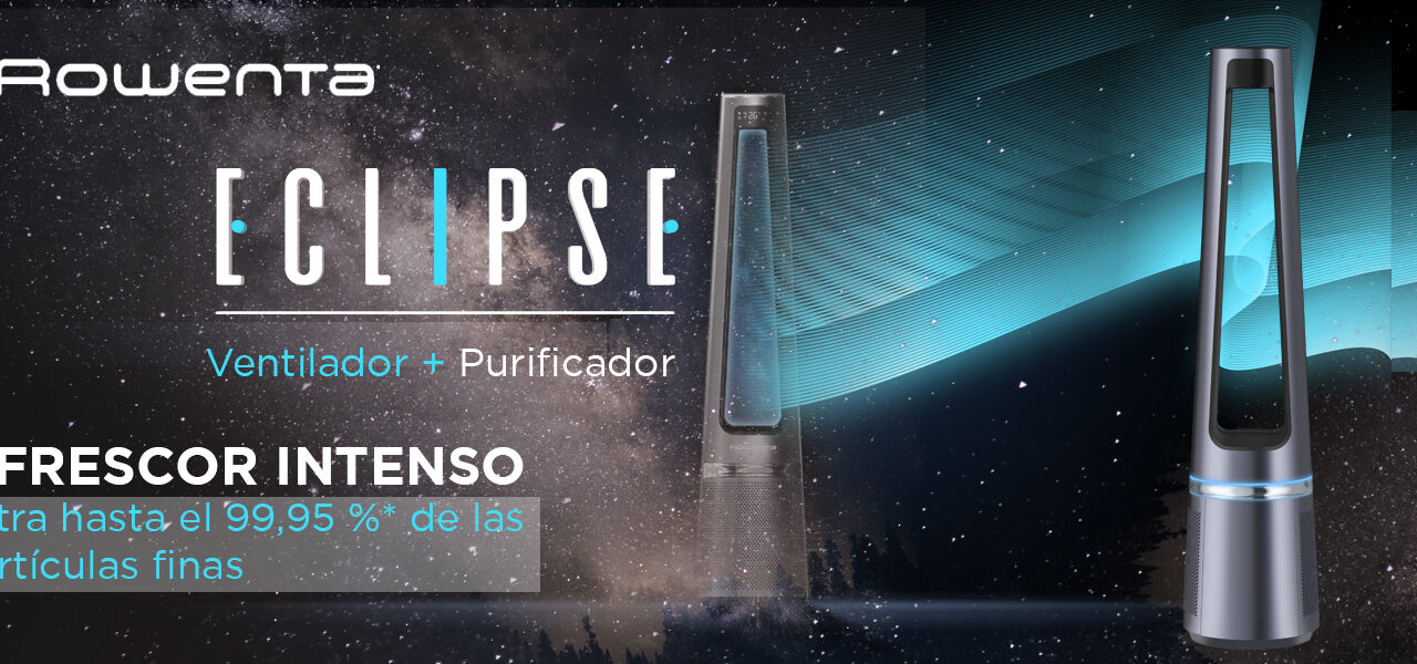 Ventilador Rowenta Eclipse 2 en 1 en Oferta: Frescura y Purificación Sin Aspas