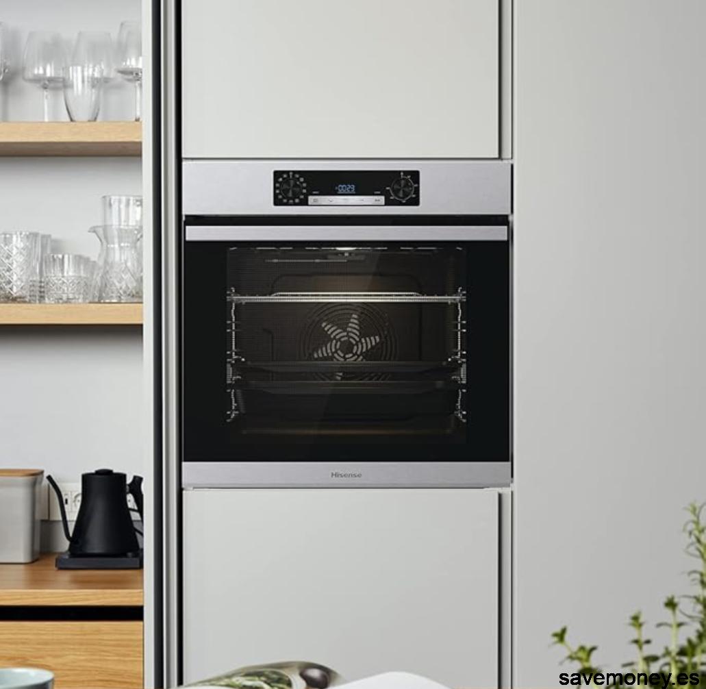 Descubre el Horno Multifunción Hisense: Tecnología Avanzada y Gran Capacidad con 25% de Descuento