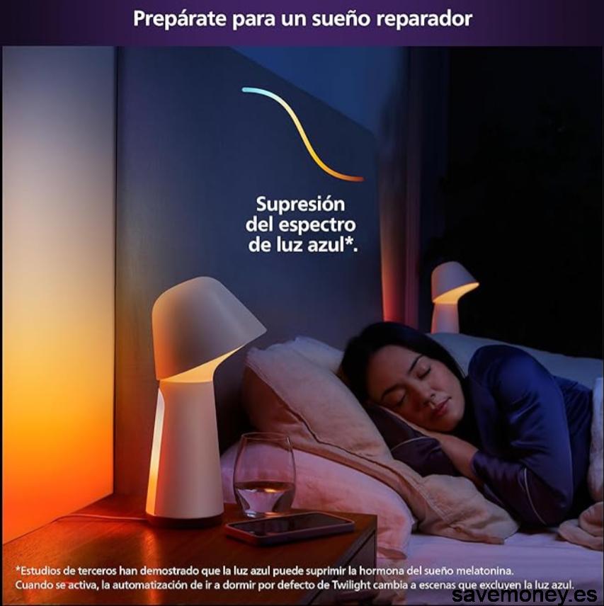 Lámpara inteligente: Descubre Philips Hue Twilight