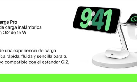 ¡Oferta Flash! Belkin BoostCharge Pro 3 en 1 con Qi2 para iPhone, Apple Watch y AirPods