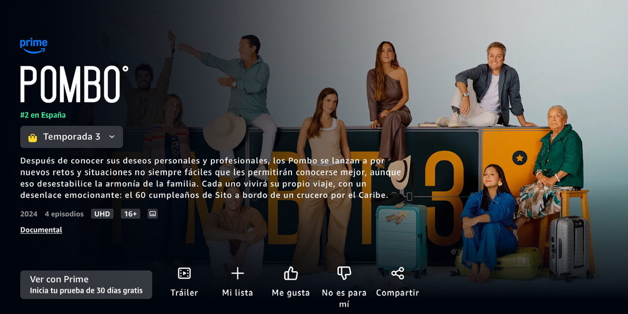 Ya Disponible en Prime Video: La Esperada Temporada 3 de Pombo que Pondrá a Prueba a la Familia