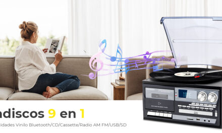 Tocadiscos 9 en 1 de Musitrend: La Experiencia Musical Definitiva en un Solo Dispositivo
