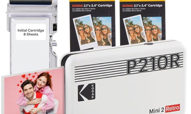 Imprime tus recuerdos con la cámara instantánea Kodak Mini 2 Retro: Hoy con más del 50% de descuento
