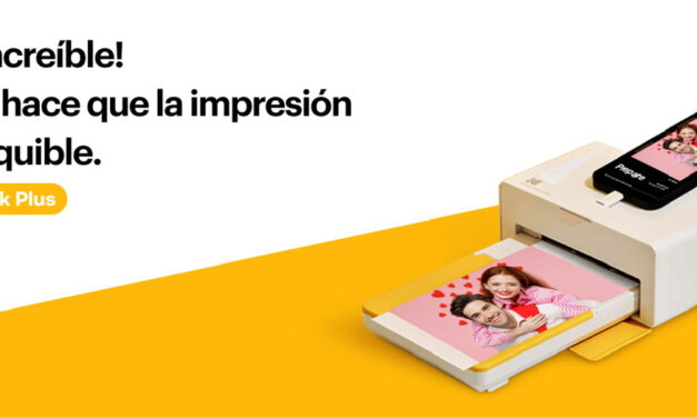Imprime tus fotos con calidad profesional: Kodak Dock Plus 4PASS con 45% de descuento