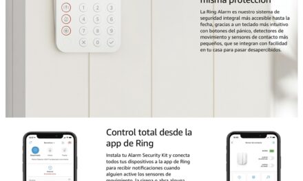 Protege tu Hogar con el Kit Ring Alarm L y Cámara Interior – Hoy con Descuento Especial