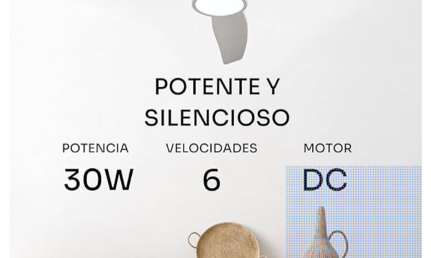 Ventilador de Techo con Mando, Luz LED y 6 Velocidades por Menos de 100€