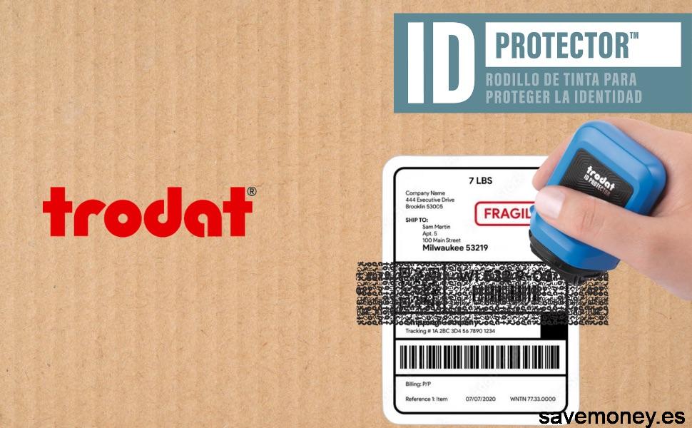 Cómo evitar el robo de identidad con el sello Trodat ID Protector Roll-On