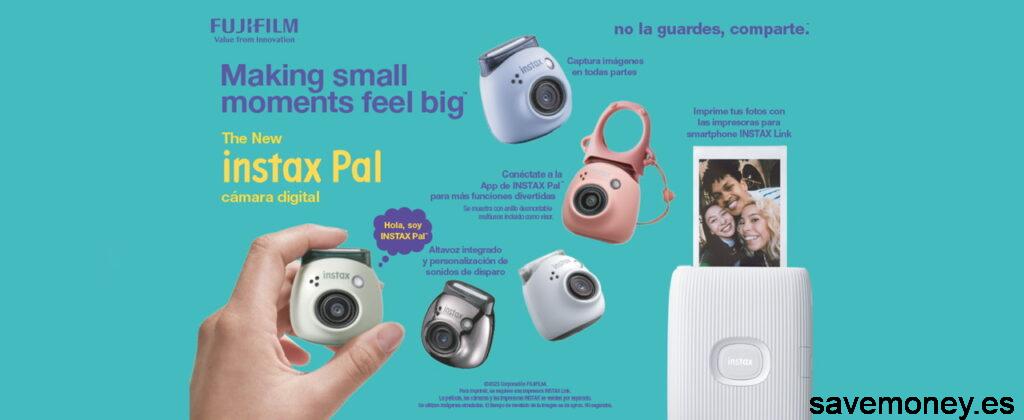Instax PAL Powder Pink: la mini cámara digital más divertida de Fujifilm con más del 45% de descuento Instax PAL Powder Pink: la mini cámara digital más divertida de Fujifilm con más del 45% de descuento