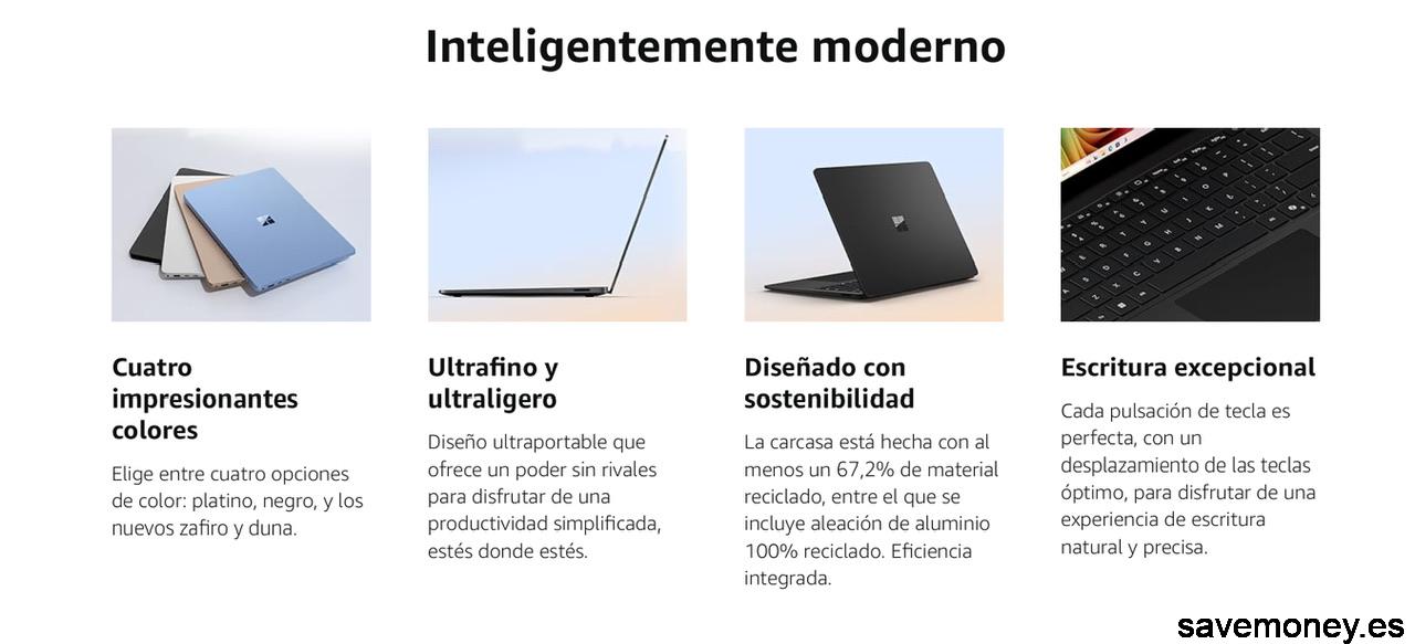 Microsoft Surface Laptop Copilot+: el nuevo portátil con IA de Microsoft ahora rebajado a 1.319,99 €